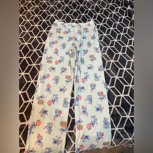 Disney Stitch Women’s Pajama Bottoms Size Small